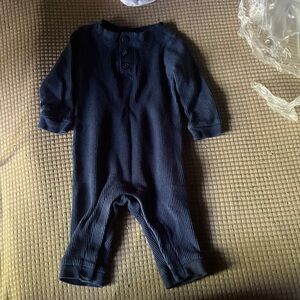 Old Navy Dark Blue Kids Footie